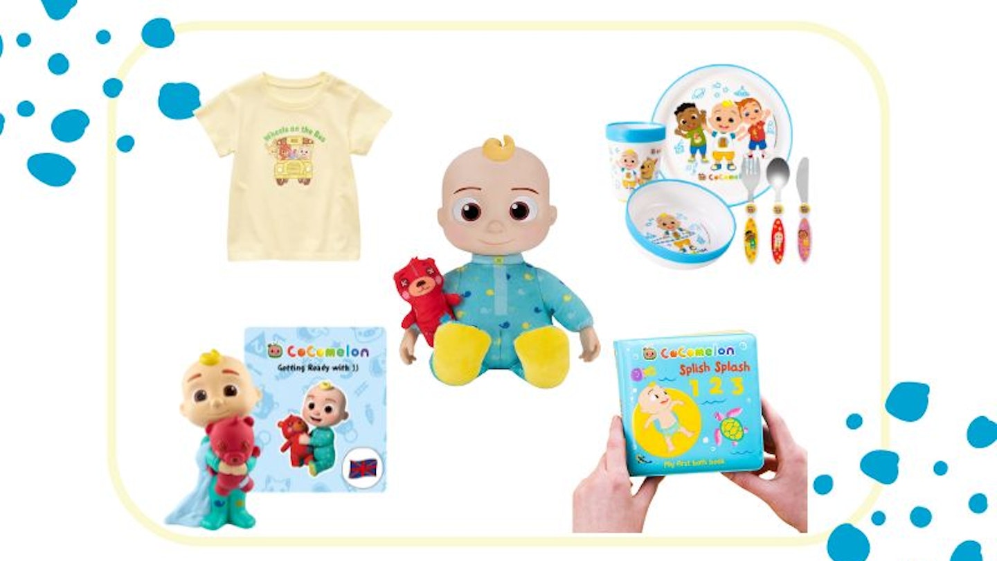 A selection of CoComelon song products
