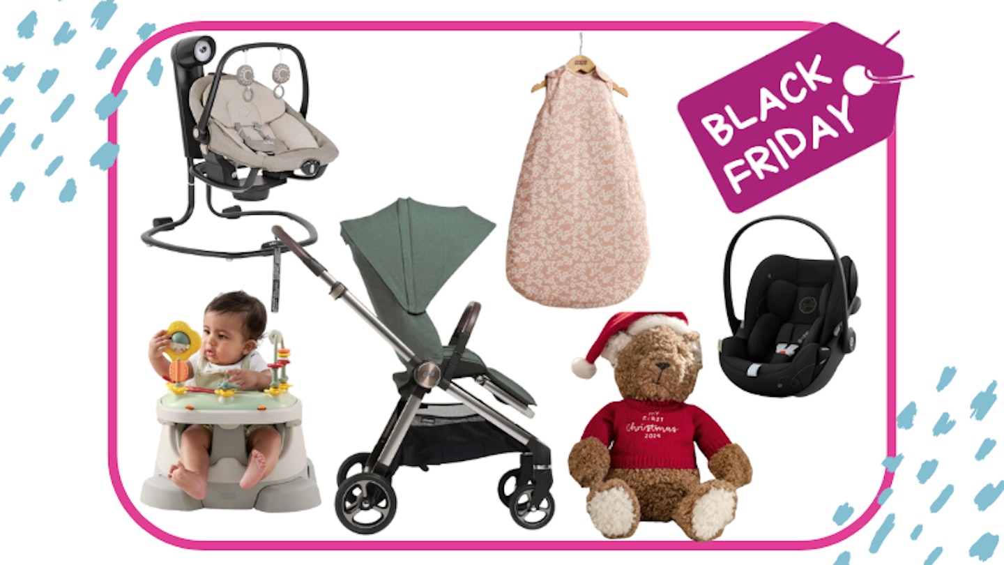 Selection of Black Friday sale items from Mamas and Papas