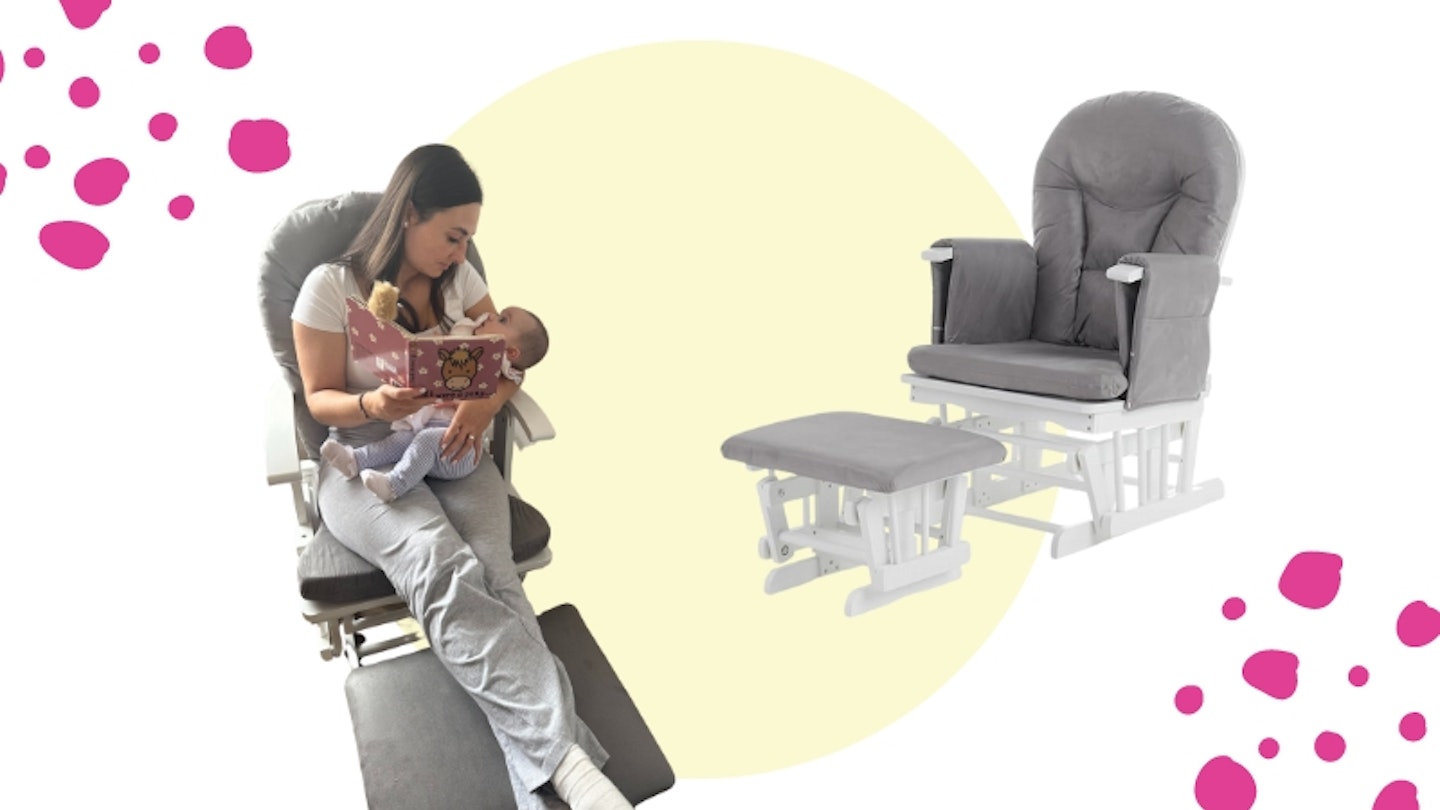 Obaby Reclining Glider Nursing Chair