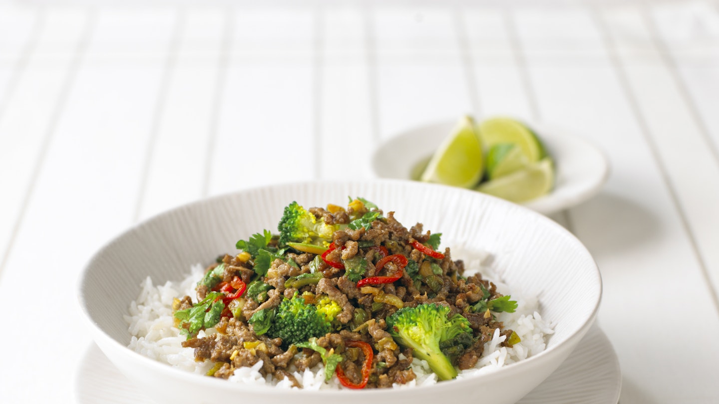 Thai-Style Stir-Fried Minced Beef
